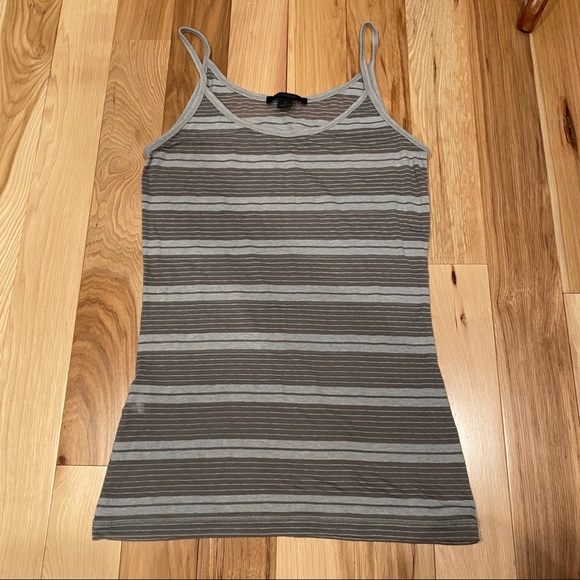 sheer spaghetti strap tank top